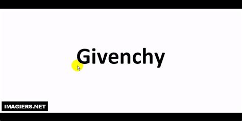 как произносится givenchy|is givenchy a good brand.